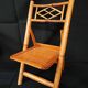 Folding bamboo chair for children