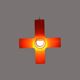 Suspension Jan Melis & Ben Oostrum pour Dark - Modèle « Crosslight » - Années 90, Pays-Bas