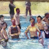 Bain de soleil en piscine signé Patrice Landauer