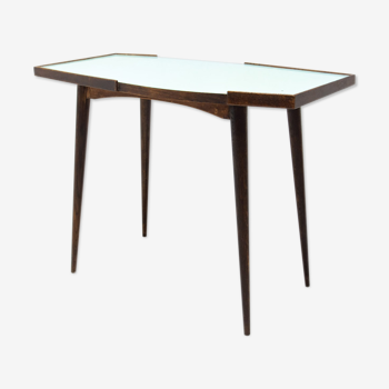 Table d’appoint en hêtre du milieu du siècle, années 1960, Tchécoslovaquie