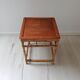 Vintage rattan table