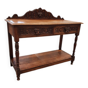 Table d'appoint en chêne