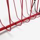 Vintage red metal and scoubidou thread magazine holder