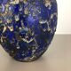 Pottery Fat Lava Multi-Color "837" Floor Vase Made by Ruscha, 1970s