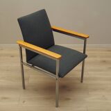 Grey armchair, Danish design, 1960s, designer: Sigvard Bernadotte, manufact