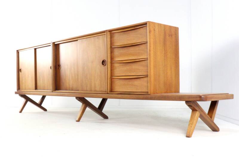 Rudolf B. Glatzel for Fristho Franeker sideboard | 240 cm - fully restored