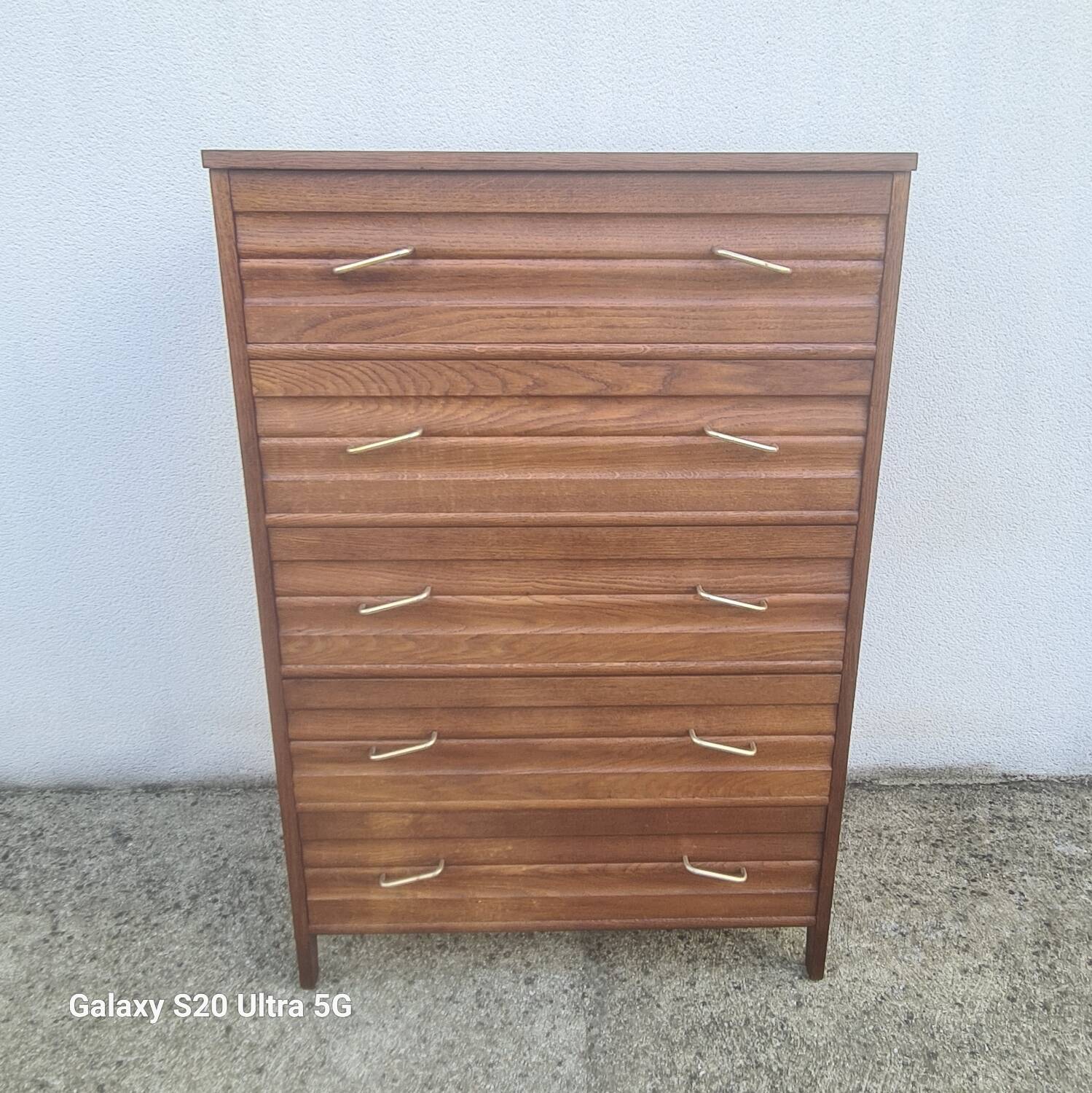 Large vintage chest of drawers 1950