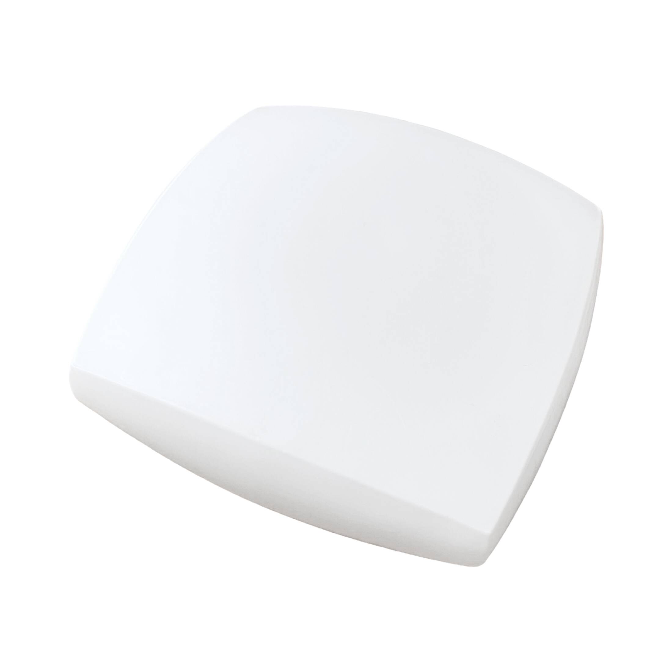 White glass ceiling lamp Kamenický Šenov, Czechoslovakia 1970s