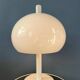 Lampe de table champignon vintage blanche Dijkstra style spatial