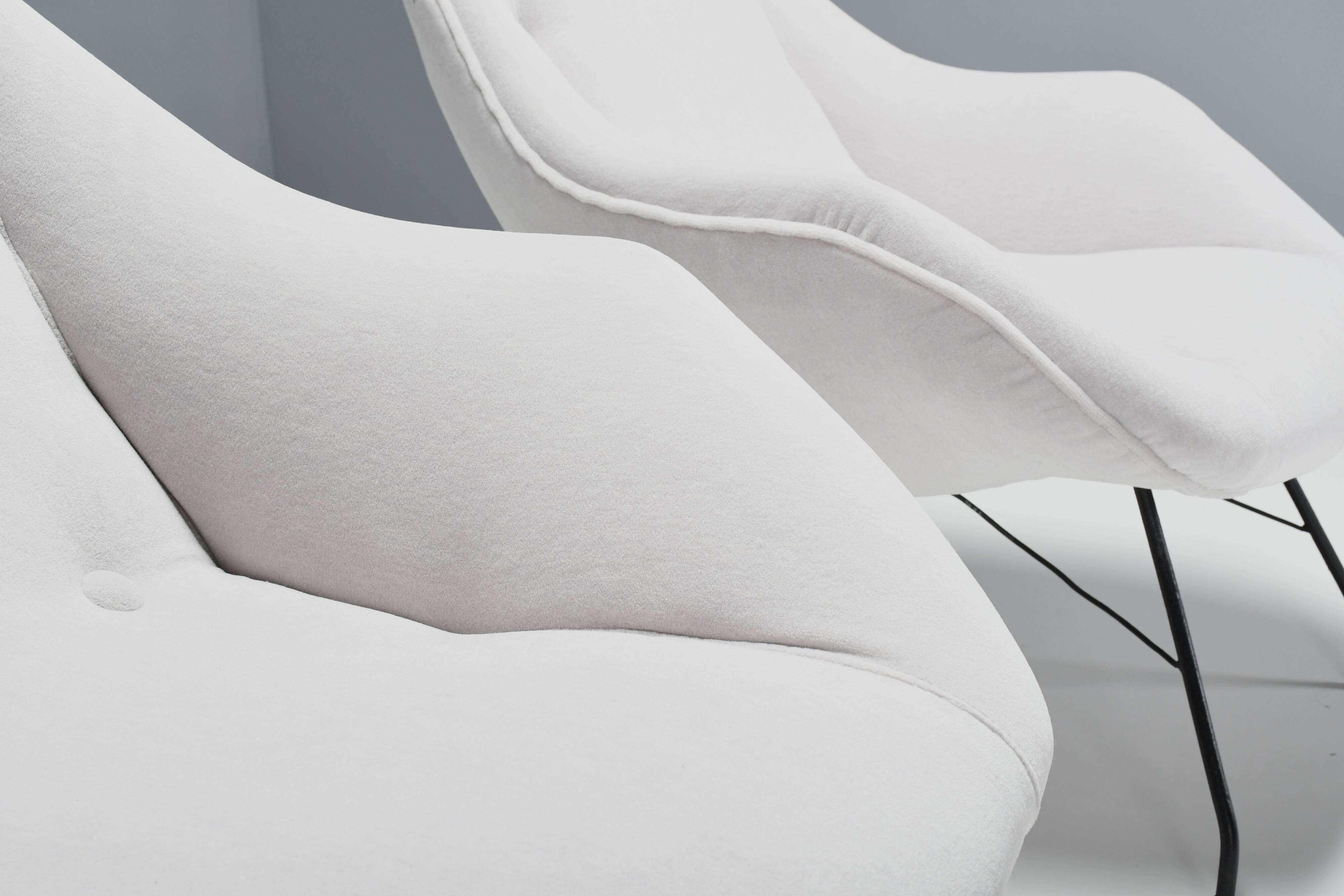 Pair of "Concha" Armchairs by Carlo Hauner & Martin Eisler, Brasil, 1955