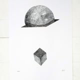 "matrix" Indian ink on paper