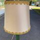 Italian Art Deco Elephant Floor Lamp in Green Glass 142cm