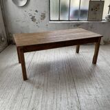 Farmhouse table in elm and pine 2m