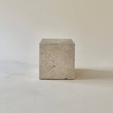 Travertine open-air cube