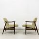 Mid Century Armchairs By Juliusz Kędziorek, Poland, 1960s, Set Of 2