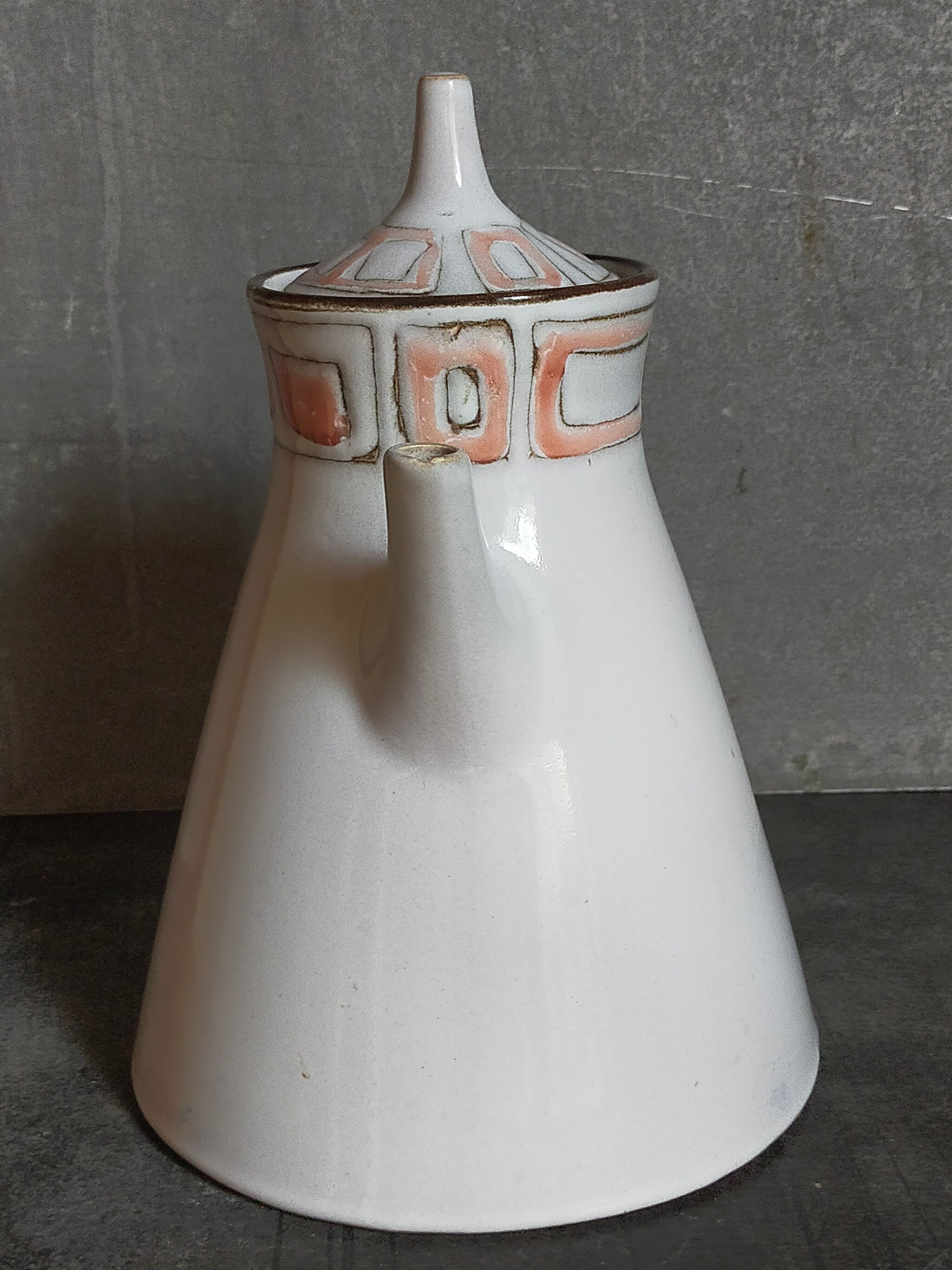 Ceramic Teapot French vintage