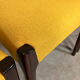 Newly upholstered Mid Century Vintage rosewood chairs