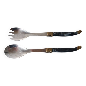 Laguiole salad servers