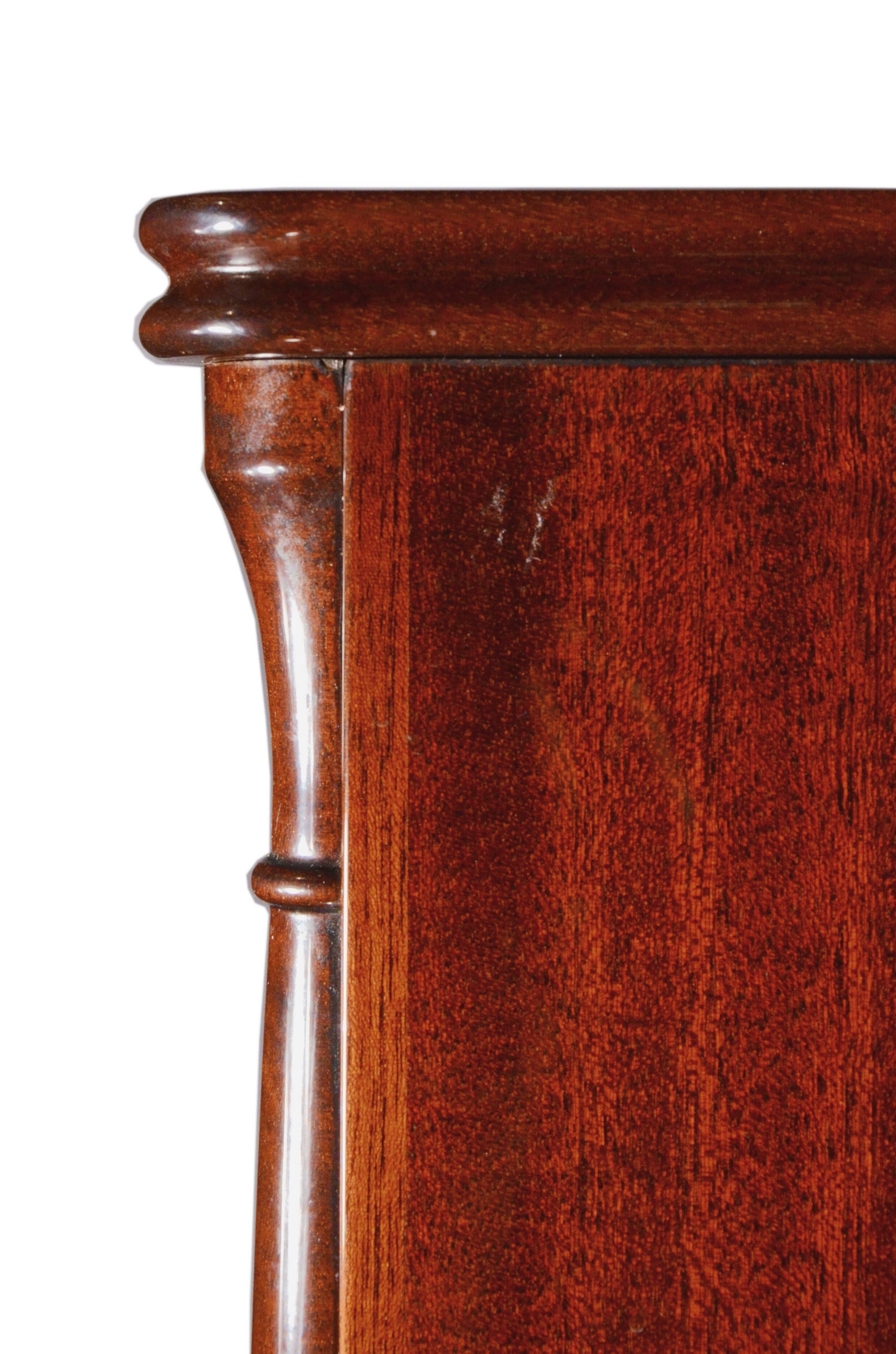 Display cabinet or bar cabinet in mahogany, 1970s