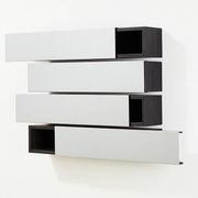 Unique Set of 4 A-Line Horizontals by Shigeru Uchida for Pastoe 1999