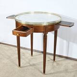 Mahogany Bouillotte Table, Louis XVI style – Mid 20th century