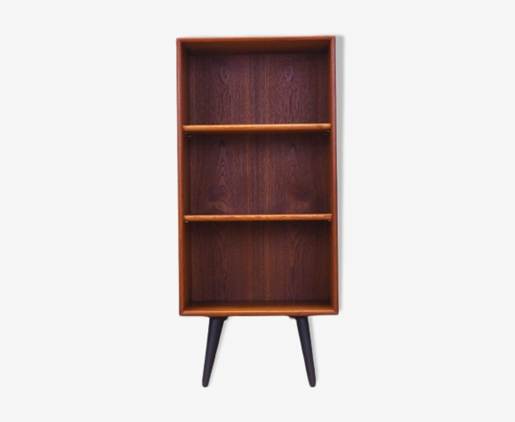 Bibliothèque en teck, design danois, années 1970 Danemark