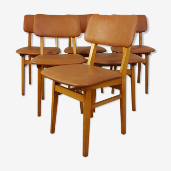 Dining Chair, 1970s, Set of 6