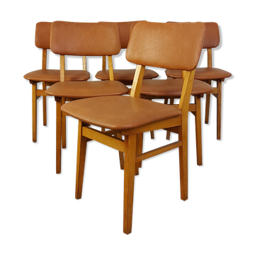 Dining Chair, 1970s, Set of 6