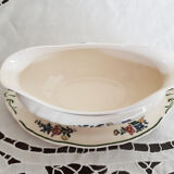 Villeroy and Boch porcelain saucière, Vieux Strasbourg model