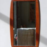 Teak Mirror - Beveled Edge - Scandinavian -