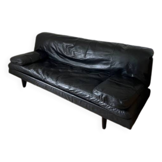 Canapé cuir noir De Sede