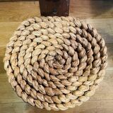 raffia and wood chair