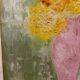 Oil painting on canvas chrysanthemums 1965