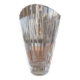 Vase vintage en cristal