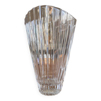 Vintage crystal vase