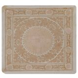 Vintage Turkish hand-knotted rug 132x132 cm