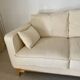 Scandinavian corduroy sofa