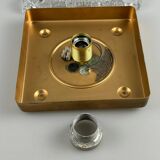 60s 70s ceiling lamp or wall lamp Germany Ice Glass Space Age Design