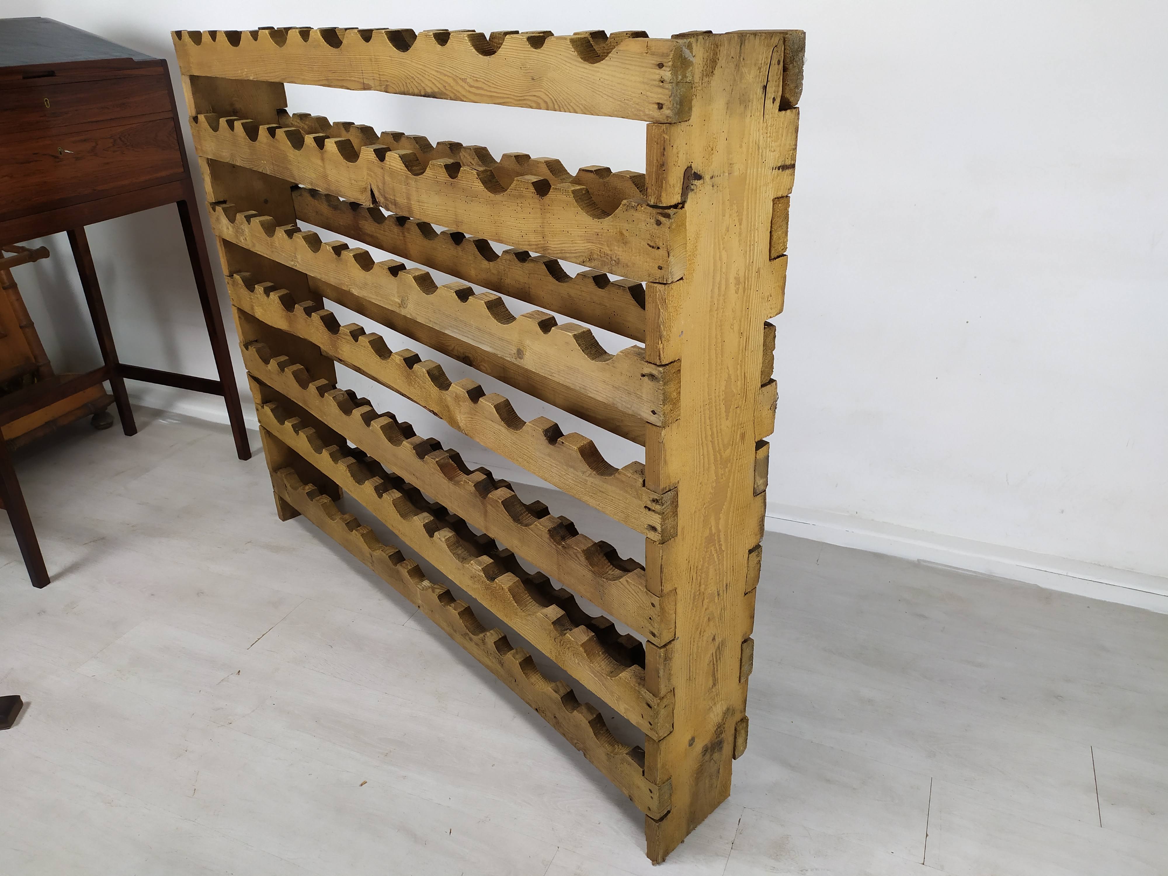 Wine cellar shelf
