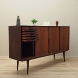 Rosewood highboard, Danish design, 1970s, manufacturer: Omann Jun