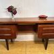 Mid-Century Retro Vintage Teak Floating Top Desk by G Plan Fresco Range Designed by Viktor Wilkins