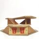 Wooden car garage