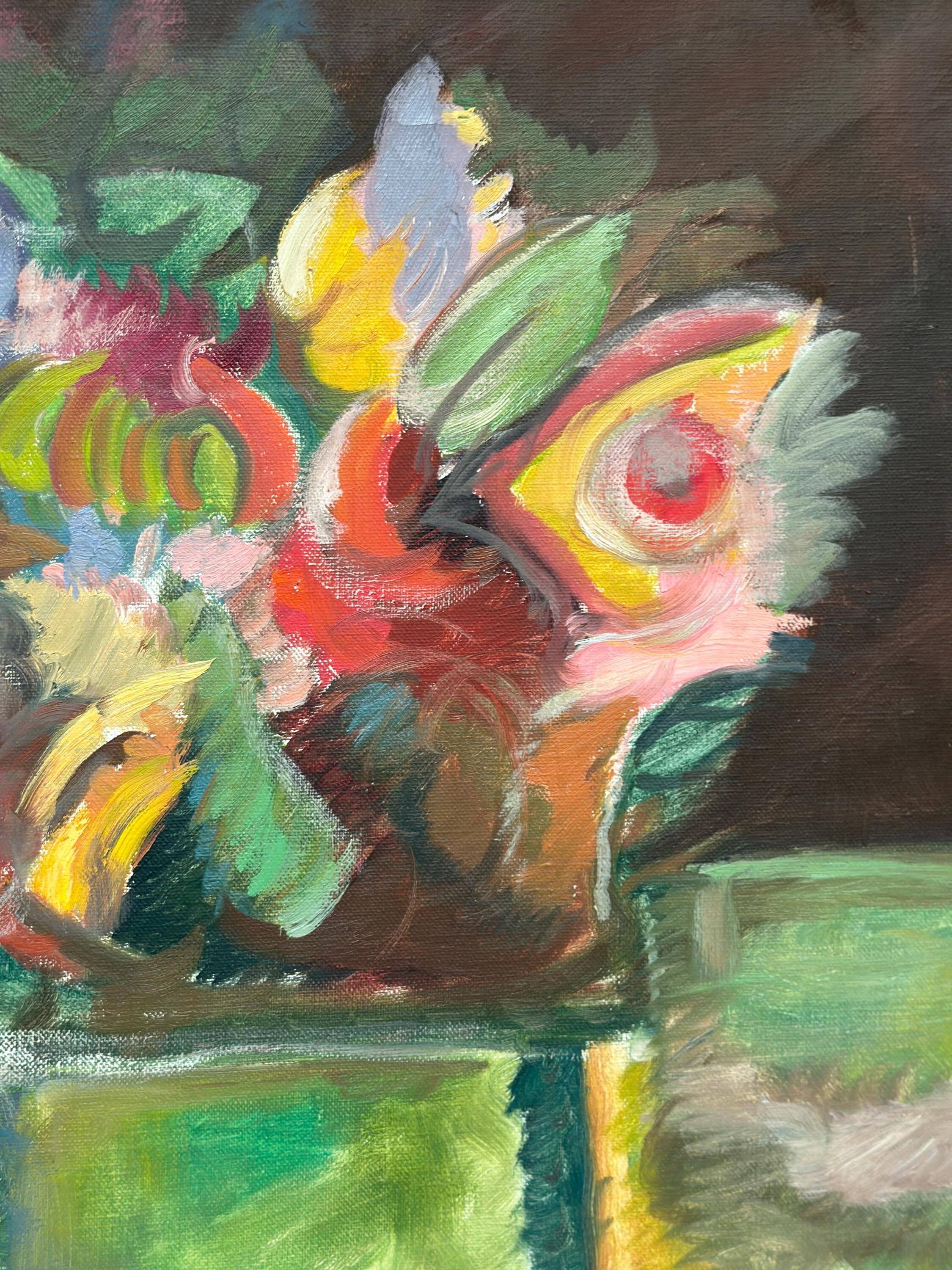 Original European Oil On Canvas – “Still Life” By Ante Gerhard