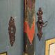 Painted Folk Art Bridal Cabinet 1851