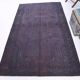 4x8 Shades Of Purple Oriental Handmade Wool Turkish Vintage Rug, 140x230Cm