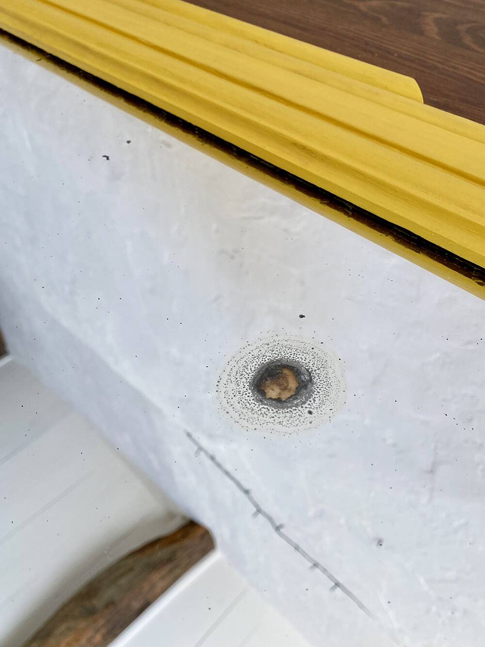 Horizontal art deco mirror