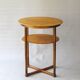 Oval pedestal table circa 1915 Nr.960/2 design Josef Hoffmann for J.J.Kohn