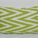 12" x 20" yellow ikat pillow cover, accent pillow ikat fabric central asian tajik ikat