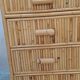Rattan chest of drawers