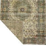 Anatolian handmade vintage rug 250 cm x 167 cm